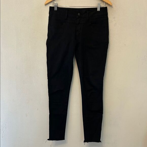 KanCan Denim - Kancan Signature black raw hem denim skinny jeans Size 27 EUC